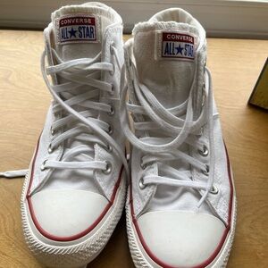 White ankle converse